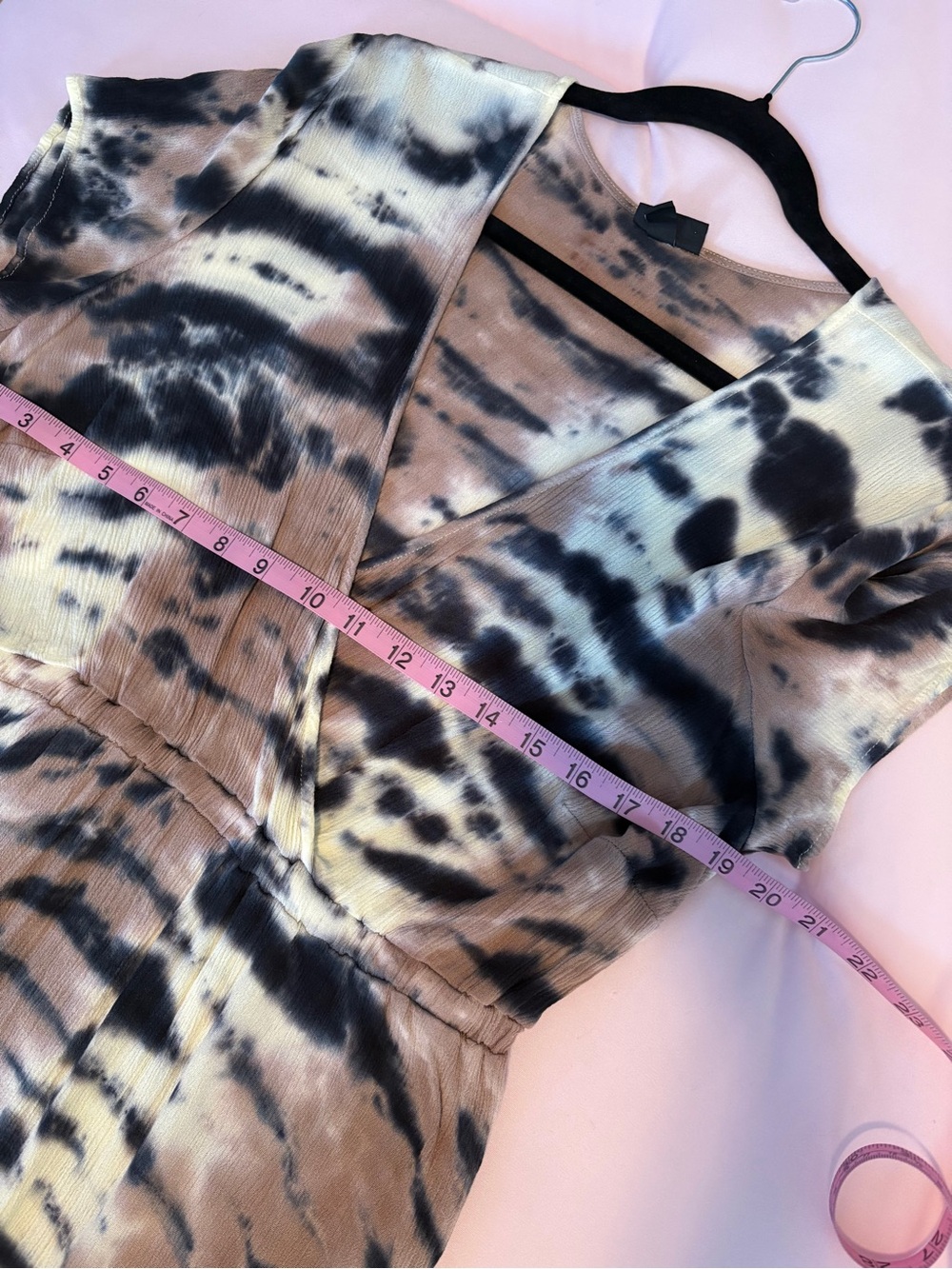 Torrid Tie Dye High Low Tunic Top - Picture 6 of 8
